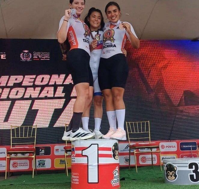 Lilibeth Chacón hizo historia en Valera en el nacional de ciclismo