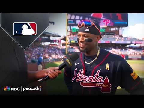 MLB: ¡El villano! Ronald Acuña Jr. silencia a los fans de los Phillies y se ríe de los abucheos