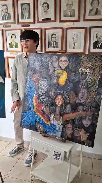 Talento tachirense avanza en concurso regional de arte de Rotary