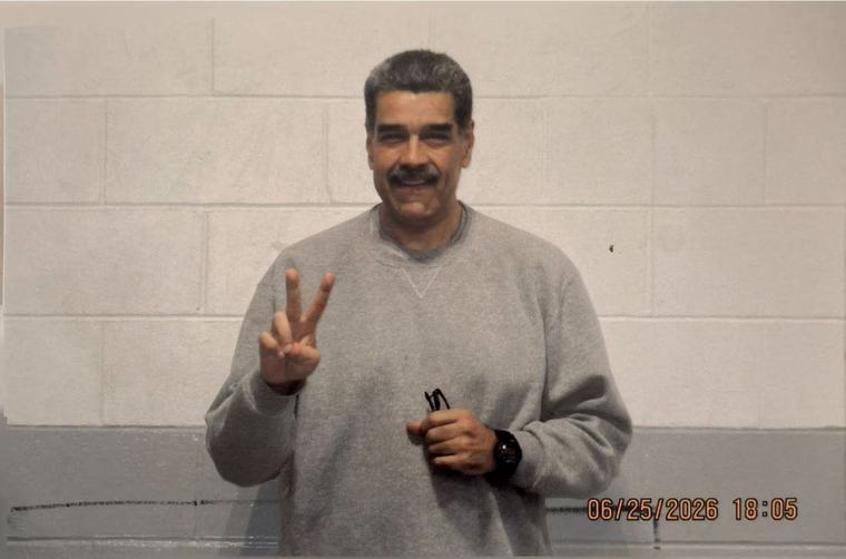 Maduro difunde sus primeras imágenes como preso en la cárcel de Nueva York: «Seguiremos fuertes, Venezuela renacerá»