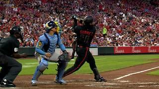 MLB: Eugenio Suárez igualó a un histórico de Cincinnati