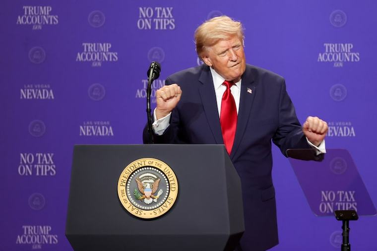 Trump volvió a hablar de Malvinas: nuevo guiño a Argentina antes de la cadena nacional de Milei