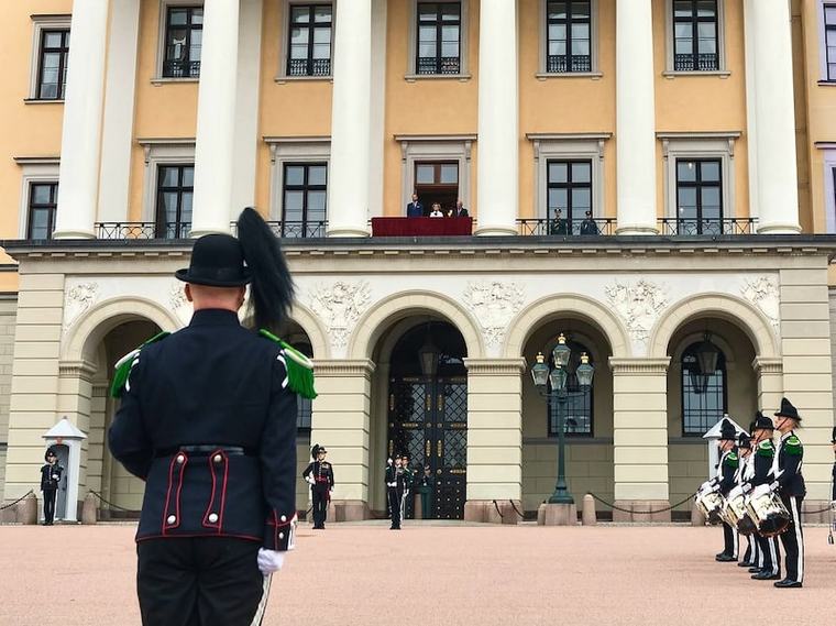 Curiosidades del palacio donde viven los reyes de Noruega